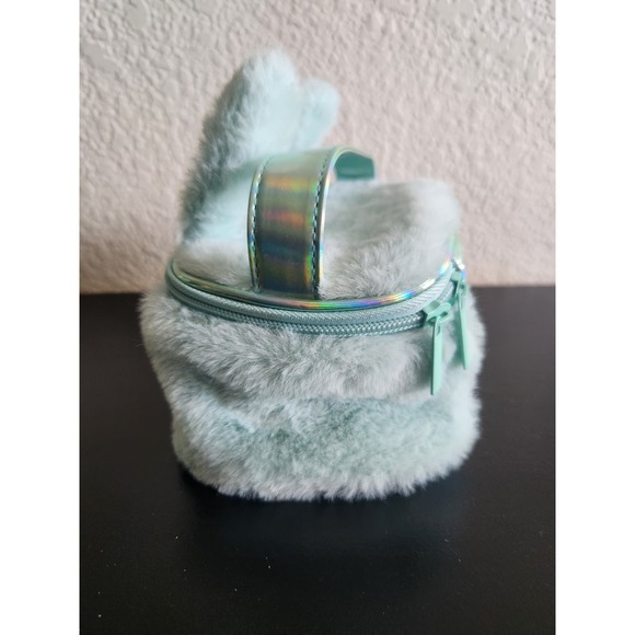 Claire's Blue Bunny Girls Carrying Case W/ Handle - Picture 3 of 5